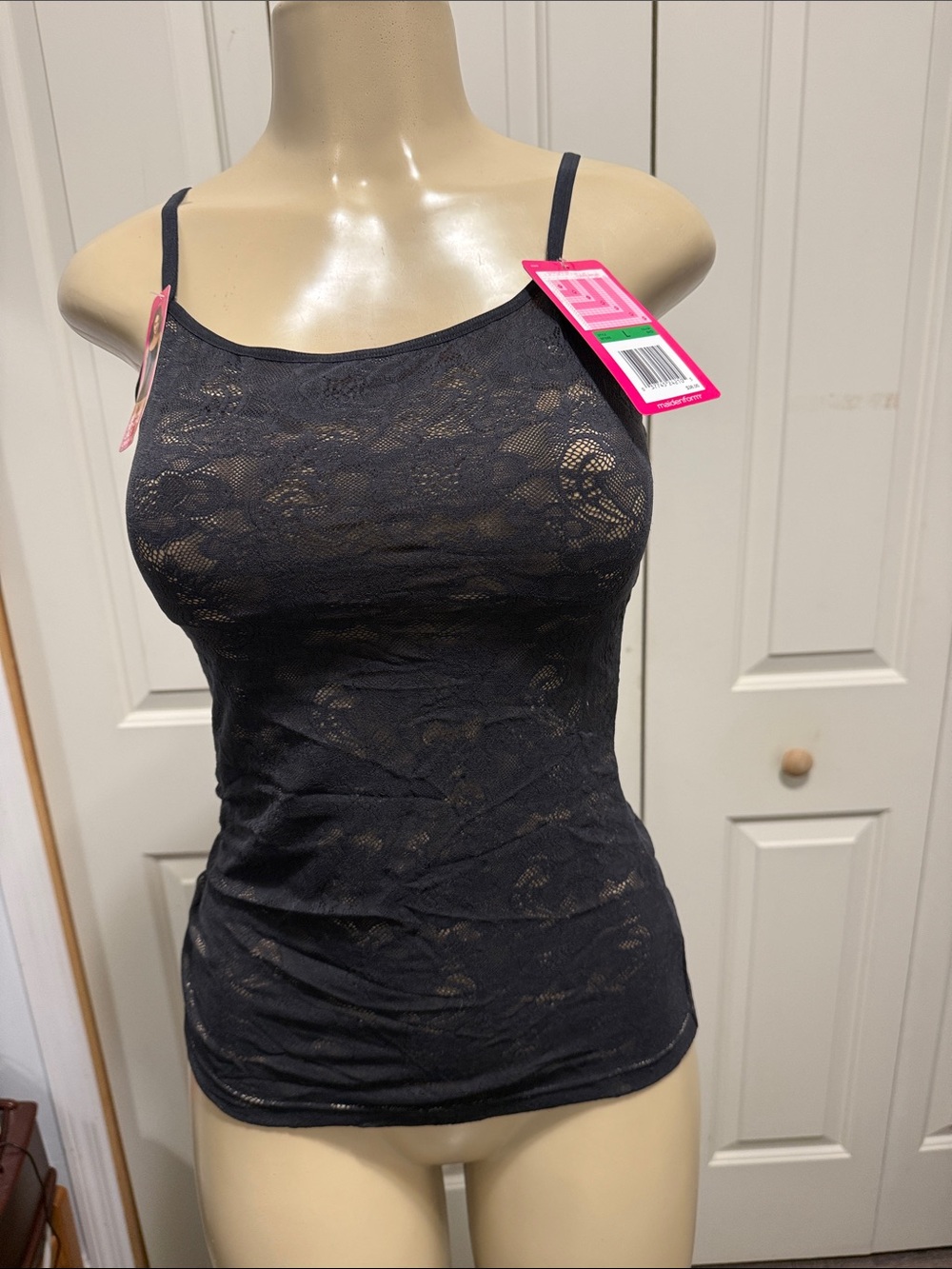 Maidenform Black Lace Cami